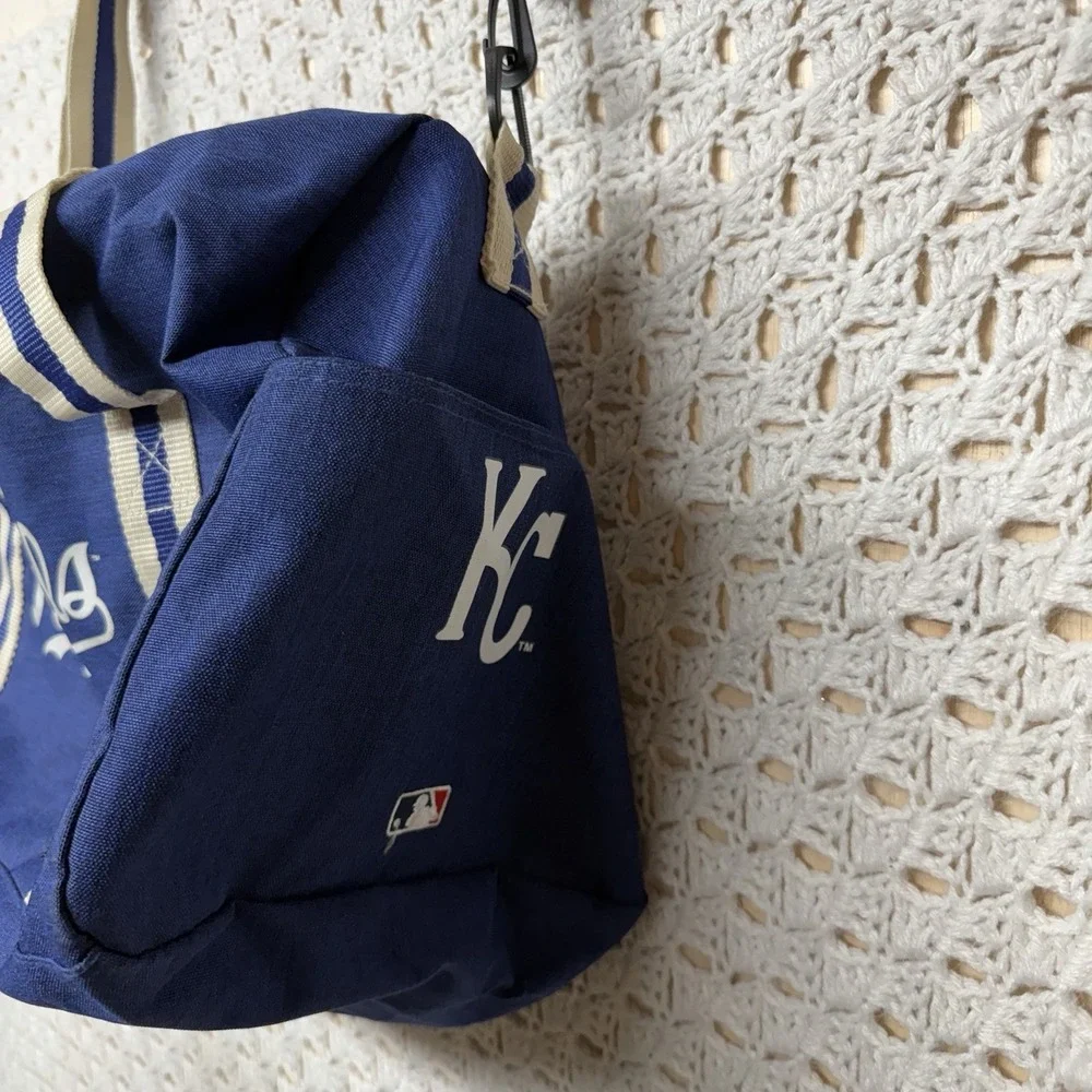 Kansas City Royals 1969 Baseball Duffel  Bag Gym Bag New Era Blue Genuine
